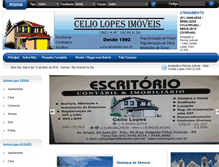 Tablet Screenshot of celiolopes.com.br